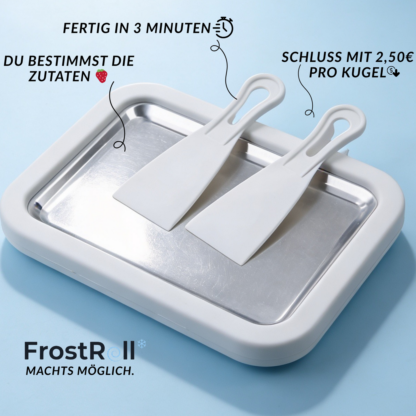 FrostRoll™ Eisrollen-Platte